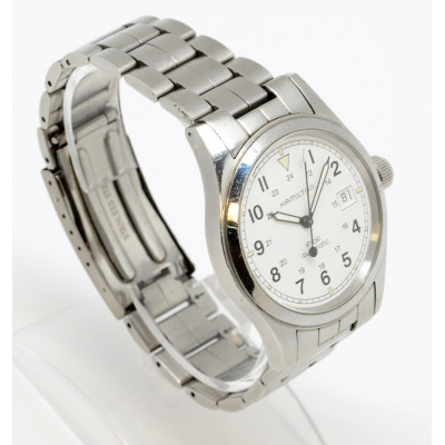 RELOJ AUTOMÁTICO OMEGA SPEEDMASTER REDUCED 175.0033 ORO Y ACERO - ESFERA NEGRA - 33MM