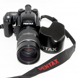 CAMARA REFLEX ANALOGICA FMEDIO PENTAX 645N + PENTAX 80-160MM AF