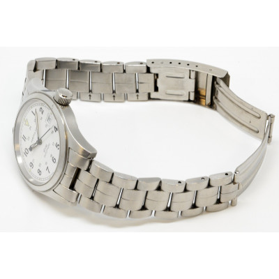 RELOJ AUTOMÁTICO OMEGA SPEEDMASTER REDUCED 175.0033 ORO Y ACERO - ESFERA NEGRA - 33MM