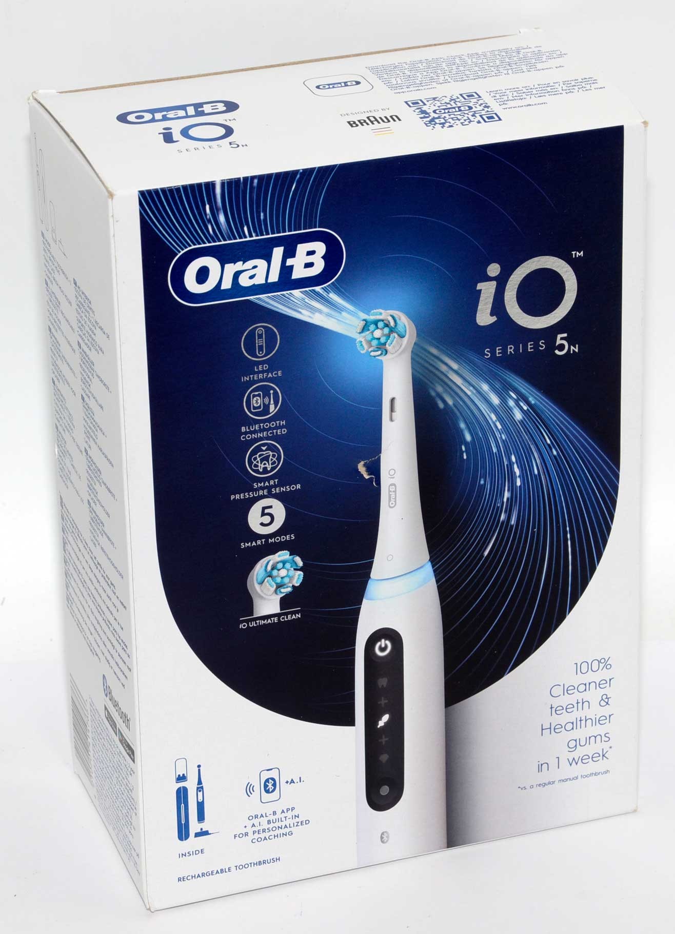 Oral-b Cepillo Dental Eléctrico Con Estuche iO Series 4 Plateado