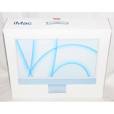 APPLE IMAC 24" M1 2021 AZUL / CHIP M1 APPLE / 250GB SSD / 8GB RAM