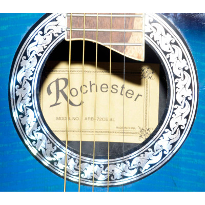 GUITARRA ELECTROACUSTICA ROCHESTER ARB-72CE BL
