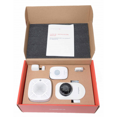 SISTEMA DE ALARMA WIFI + CAMARA IP ENERGEEKS