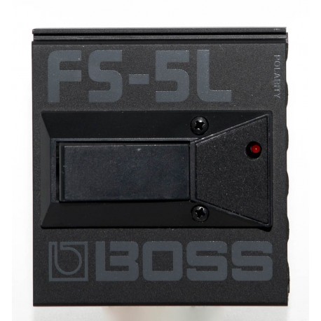 PEDAL FOOTSWITCH LATCH BOSS FS-5L NEGRO