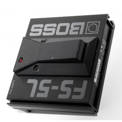 PEDAL FOOTSWITCH LATCH BOSS FS-5L NEGRO