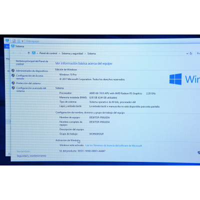 Portatil HP Notebook 250 G6 Intel Core i5-7200U/8GB/256GB SSD/15.6 NUEVO