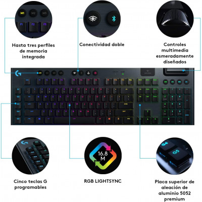 TECLADO INALAMBRICO LOGITECH G915