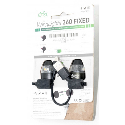 LUCES BICICLETA WINGLIGHTS 360 FIXED