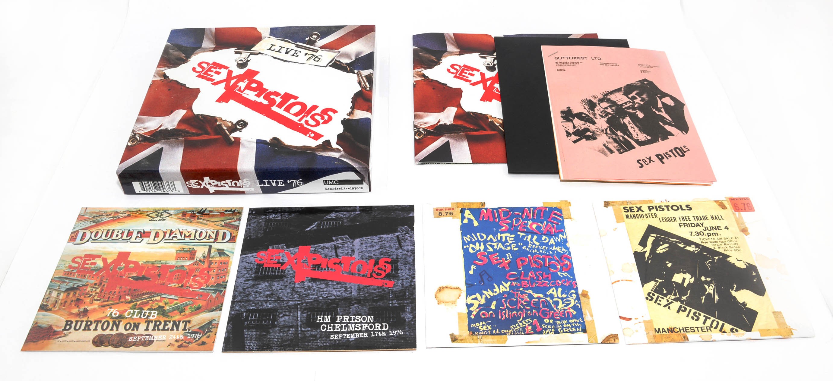 LOTE CDS SEX PISTOLS LIVE 76| BILBOTRUKE SEGUNDA MANO