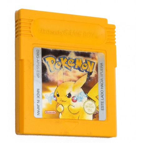 VIDEOJUEGO GAMEBOY POKEMON AMARILLO