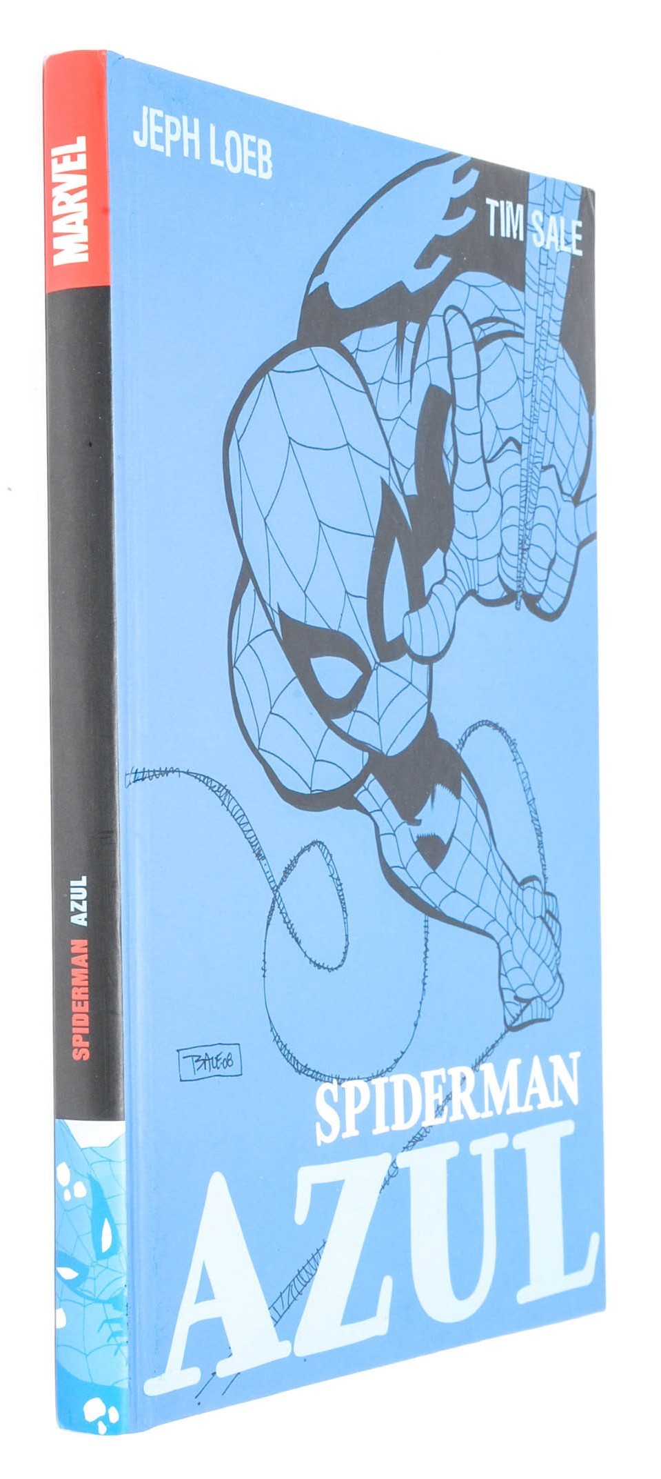 LIBRO COMIC SPIDERMAN AZUL MARVEL| BILBOTRUKE SEGUNDA MANO