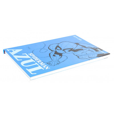 LIBRO COMIC SPIDERMAN AZUL MARVEL