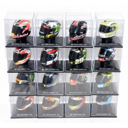 COLECCION MINIATURAS DE CASCOS MOTO GP