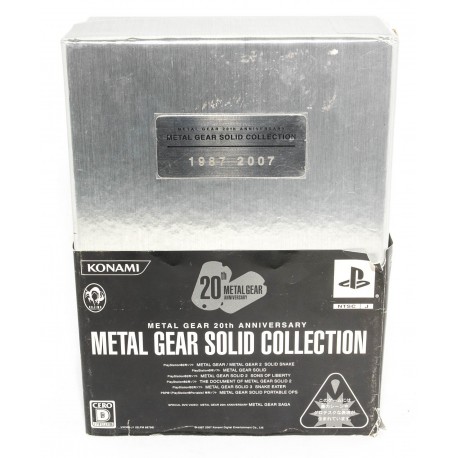 METAL GEAR SOLID COLLECTION 20 ANIVERSARIO PARA PS2