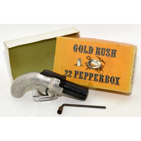 PISTOLA COLECCION GOLD RUSH .22 PEPPERBOX