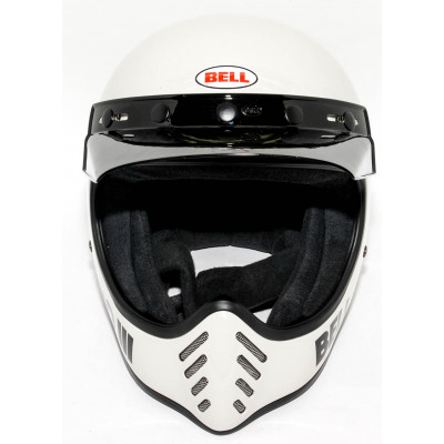 CASCO BELL MOTO 3 CLASSIC GLOSS BLANCO L