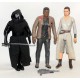 FIGURAS STAR WARS REN, FINN Y KYLO REN