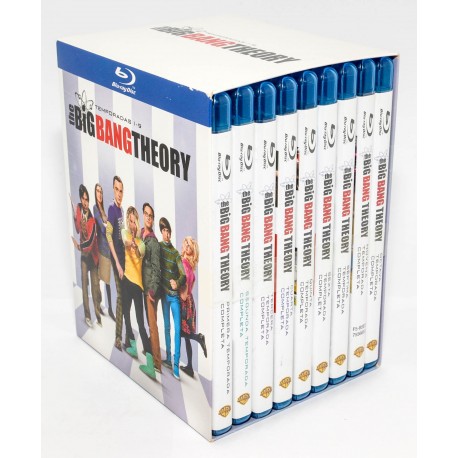 THE BIG BANG THEORY TEMPORADAS 1-9 BLURAY