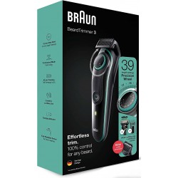 RECORTADORA BARBA BRAUN BEARDTRIMMER 3 PRECINTADA