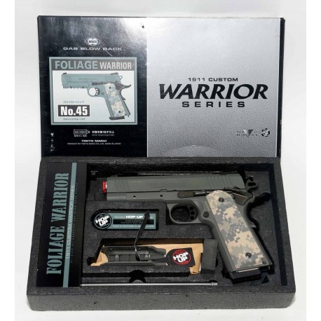 PISTOLA CO2 TOKYO MARUI 1911 CUSTOM WARRIOR SERIES NO.45