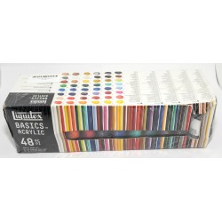 PINTURAS ACRÍLICAS BASICAS LIQUITEX 48 PIEZAS