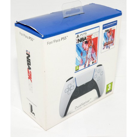 MANDO PS5 DUALSENSE CON JUEGO NBA 2K22