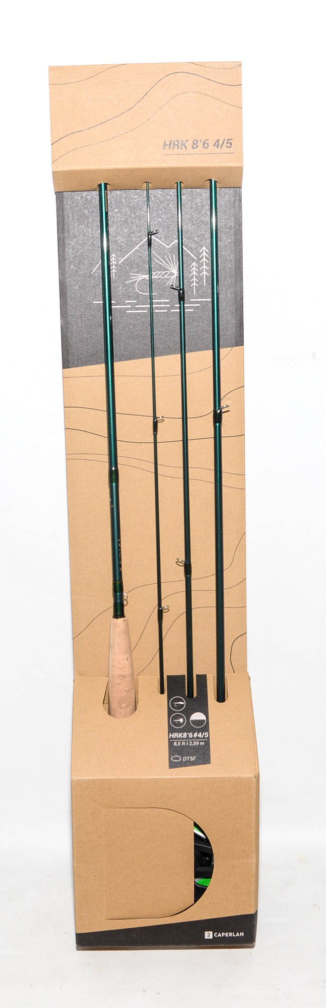 FLY FISHING COMBO HRK 8'6 4/5 CAPERLAN