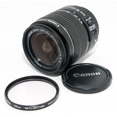 OBJETIVO CANON 18-55MM EFS F: 3.5-5.6 IS II