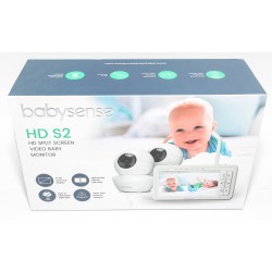 CAMARA CON MONITOR VIGILABEBE BABYSENSE HD S2