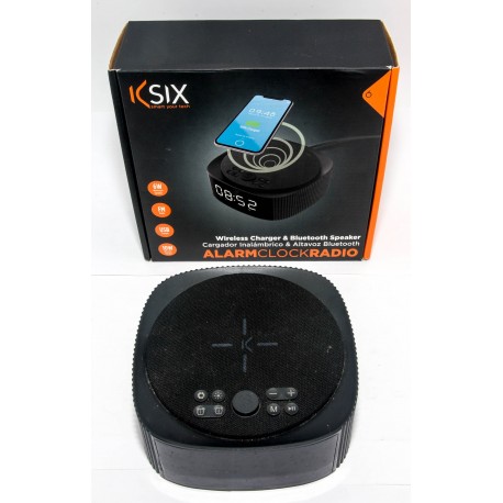 K SIX ALARM CLOCK BLUETOOTH SPEAKER