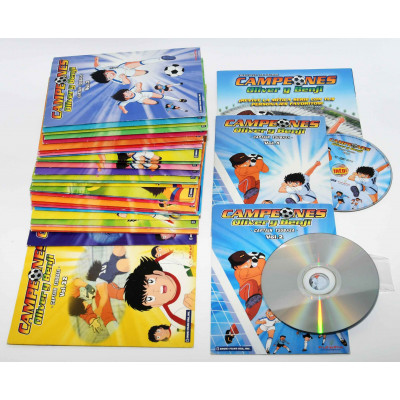 MEGA LOTE OLIVER Y BENJI - SUPERCAMPEONES - CAPTAIN TSUBASA EN CASTELLANO