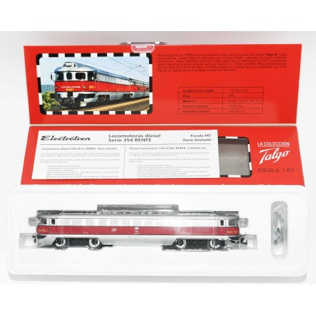 TREN ELECTRICO ELECTROTREN LOCOMOTORA TALGO III 353 ALTAYA + 6 VAGONES