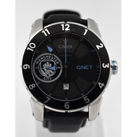 RELOJ AUTOMATICO CIMIER QNET MANCHESTER CITY