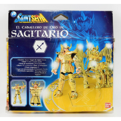 FIGURA CABALLEROS DEL ZODIACO BANDAI SAGITARIO