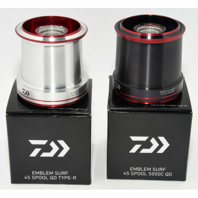 CARRETE PESCA DAIWA EMBLEM SURF 45 Y BOBINAS SPOOL
