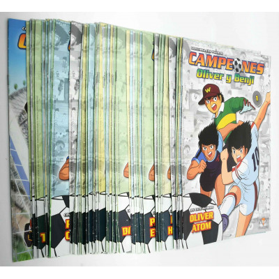 MEGA LOTE OLIVER Y BENJI - SUPERCAMPEONES - CAPTAIN TSUBASA EN CASTELLANO