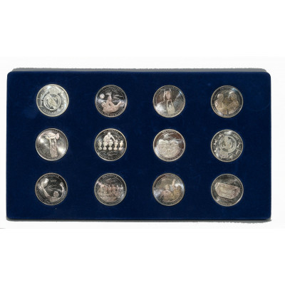 COLECCION REAL MADRID MONEDAS CENTENARIO Y SALA TROFEOS