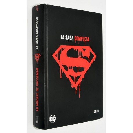 LIBRO COMIC LA MUERTE DE SUPERMAN - LA SAGA COMPLETA