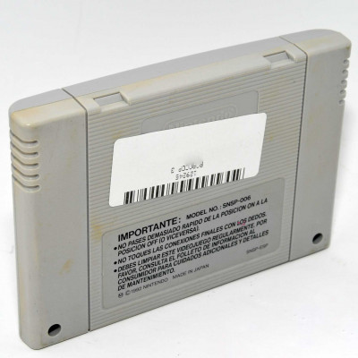 VIDEOJUEGO SNES ROBOCOP 3