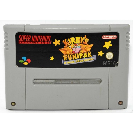 VIDEOJUEGO SNES KIRBY'S FUN PAK