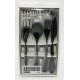 CUBERTERIA IKEA TILLAGD X24 NEGRA