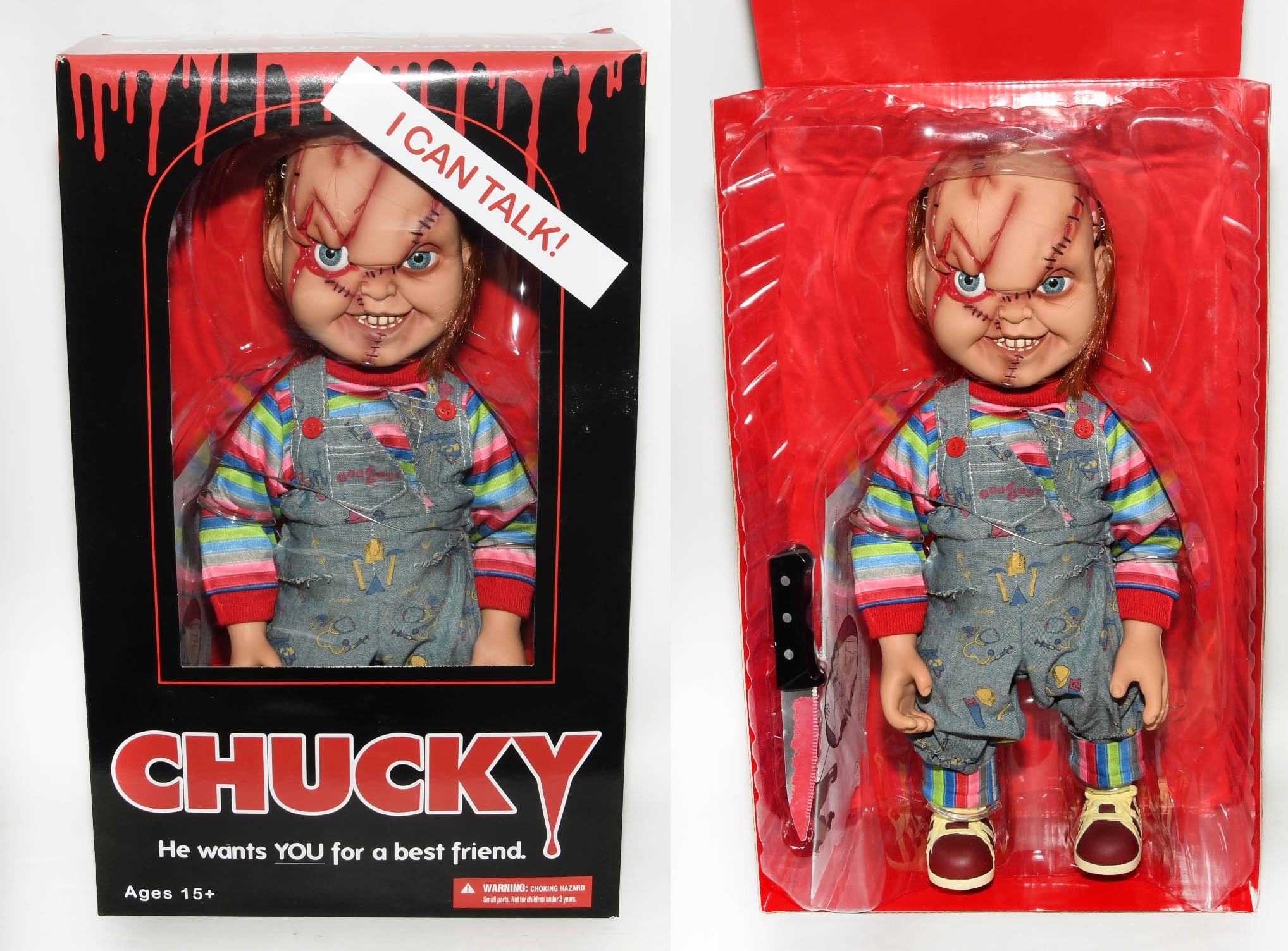 FIGURA CHUCKY LA NOVIA DE CHUCKY MEZCOTOYZ| BILBOTRUKE SEGUNDA MANO