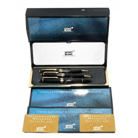 CONJUNTO PLUMA Y BOLIS MONTBLANC MEISTERSTUCK 146