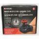 BATERIA 12V 2AH + CARGADOR 2.4A PARKSIDE