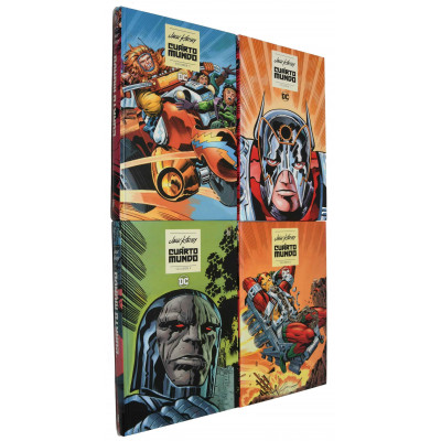 COLECCIÓN COMICS DC JACK KIRBY  EL CUARTO MUNDO 4 TOMOS