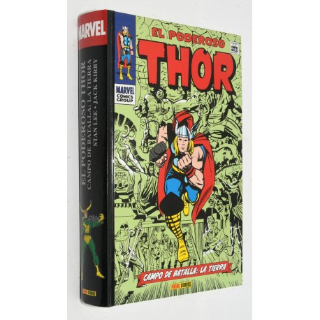 LIBRO COMIC MARVEL THOR. CAMPO DE BATALLA LA TIERRA
