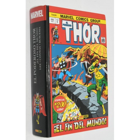 LIBRO COMIC MARVEL THOR. ¡EL FIN DEL MUNDO!
