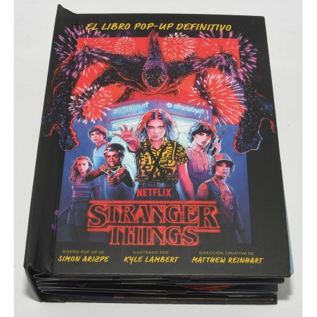 LIBRO POP-UP DEFINITIVO STRANGER THINGS