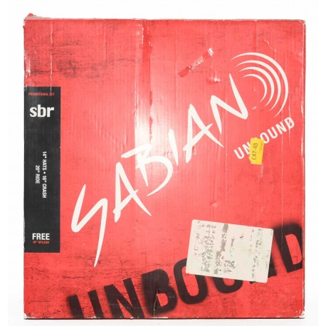 KIT PLATOS SABIAN SBR CRASH RIDE HI-HAT SPLASH