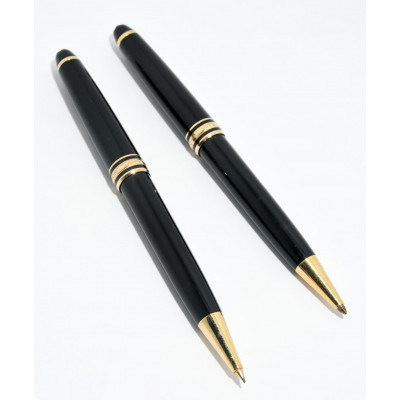 CONJUNTO PORTAMINAS Y BOLIGRAFO MONTBLANC MEISTERSTUCK